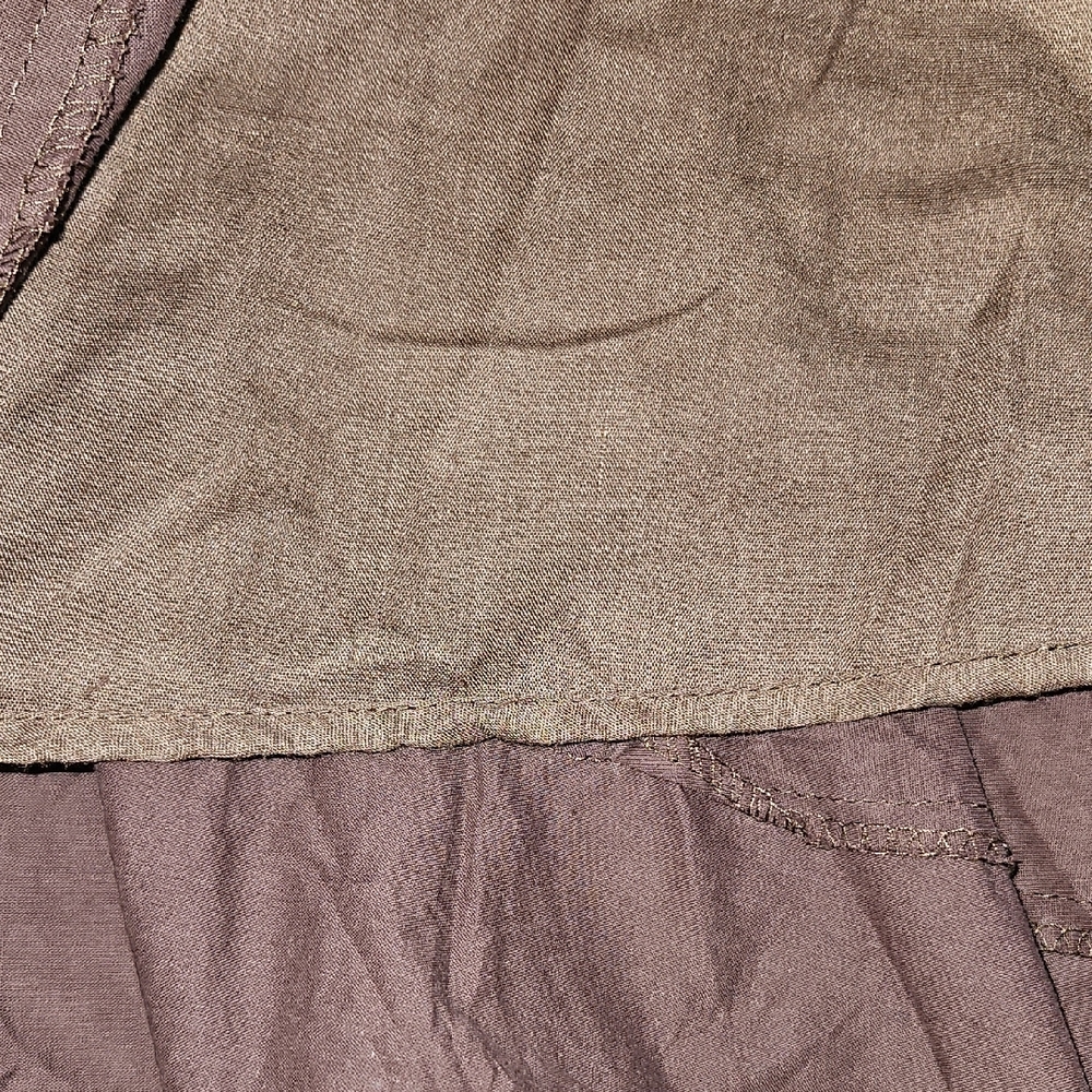 Whimsical Brown Cotton Skirt - Picture 4 of 5